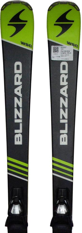 Używane narty - BLIZZARD WSC, 167 cm, stan bardzo dobry