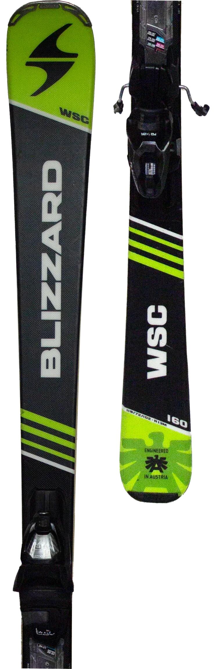 2ND LIFE - BLIZZARD WSC, 167 cm, Velmi dobrý stav 4/5