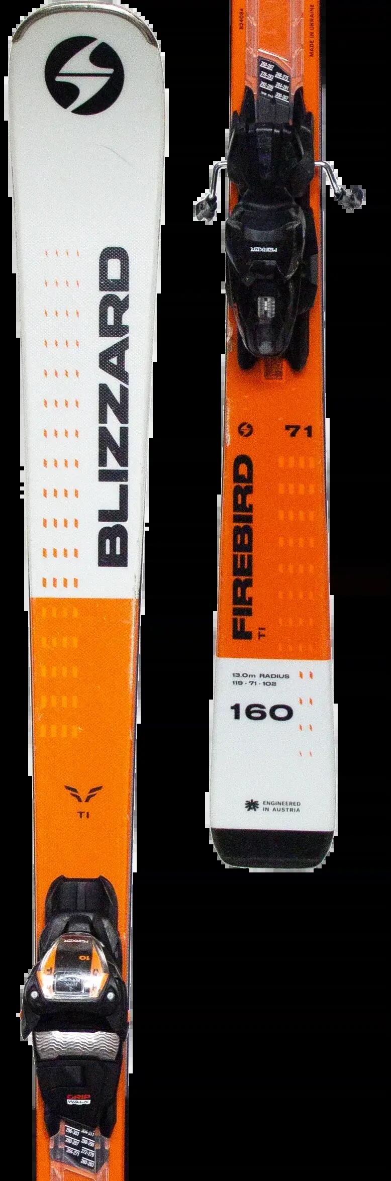 2ND LIFE - BLIZZARD Firebird TI 2024, 160 cm, Velmi dobrý stav 4/5