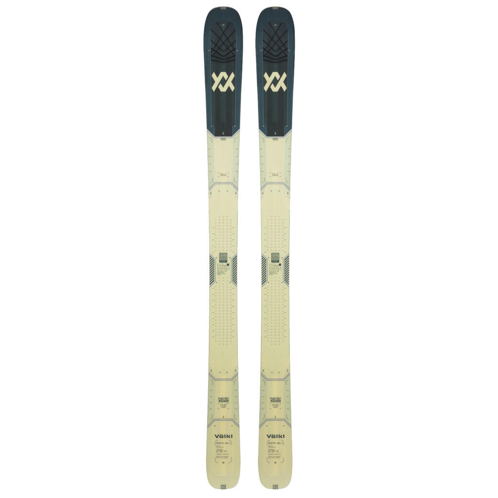 Women's Volkl Mantra 102 W Beige skis without bindings