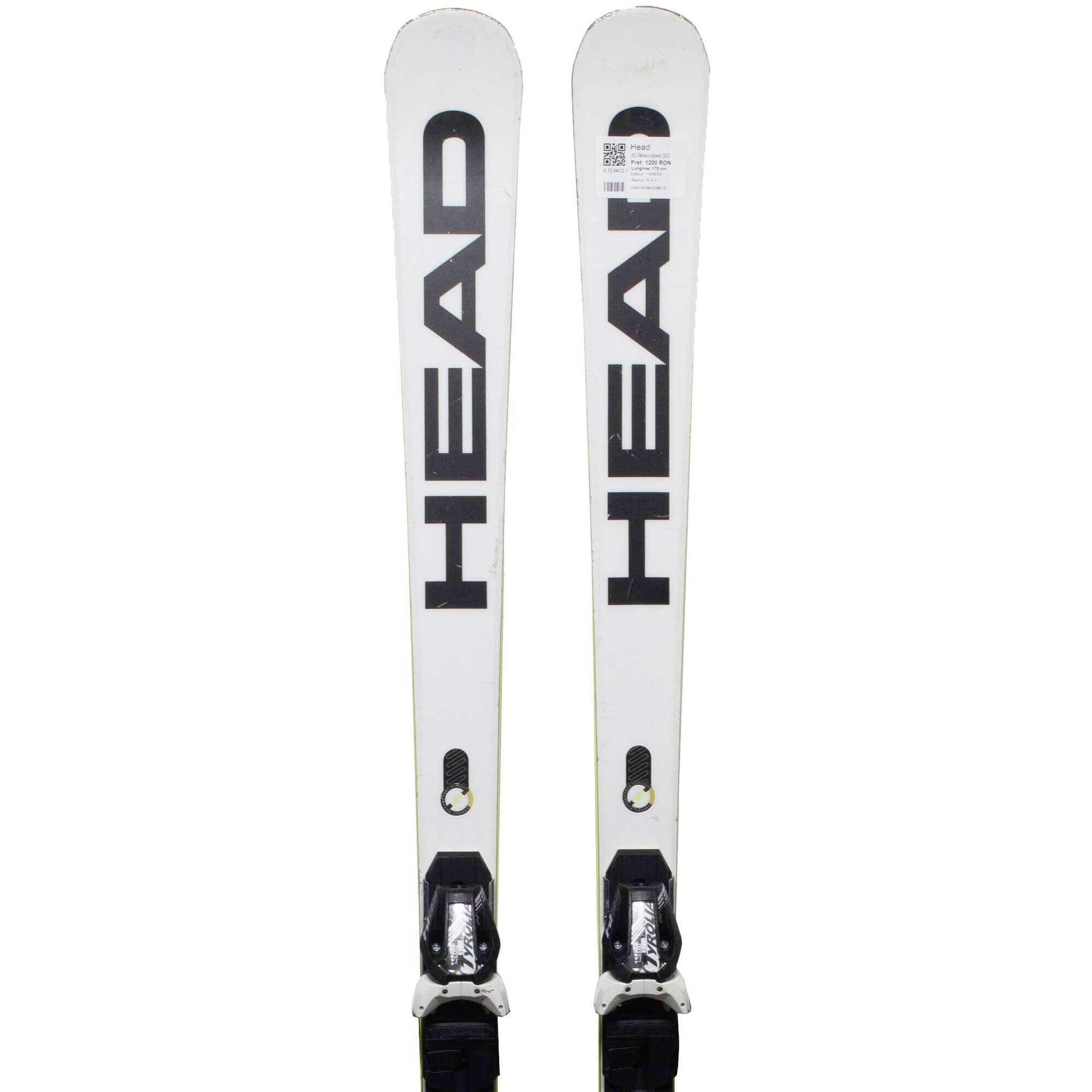 Second Life- Narty HEAD WC Rebels e-Speed 2023, 175 cm- Stan bardzo dobry