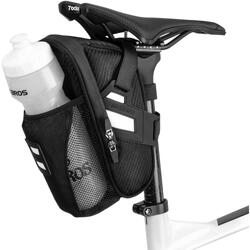 Sacoche de Selle 1.5L Étanche avec Porte-Bouteille