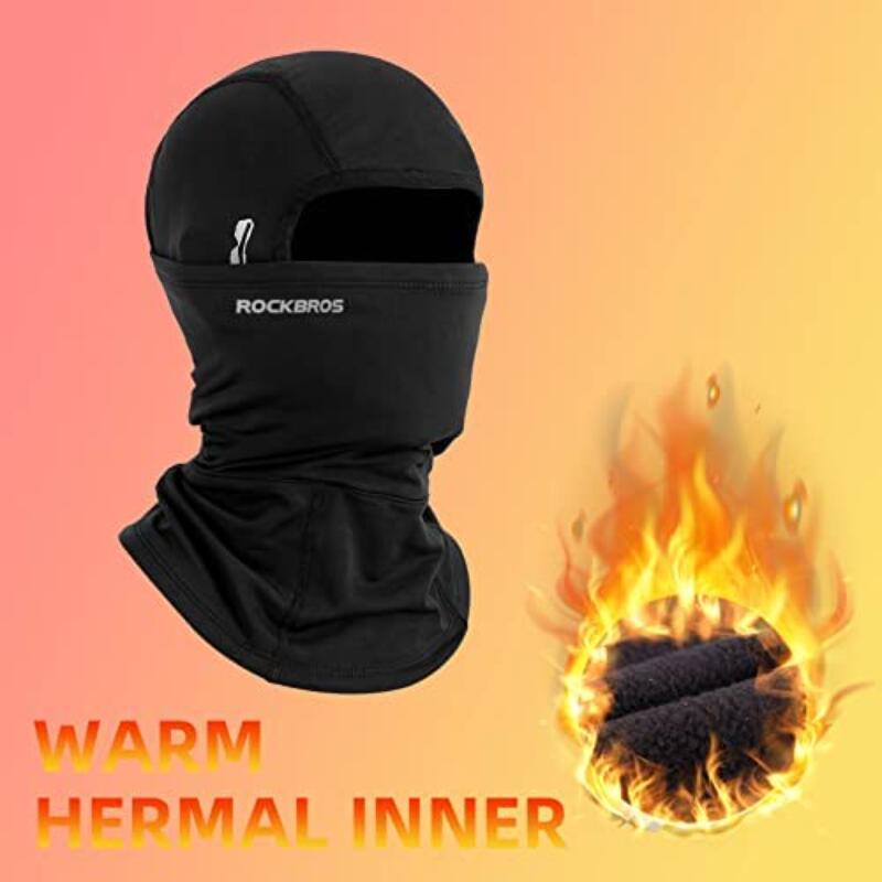 Cagoule intégral d'hiver pour cyclisme, ski et moto 3/7