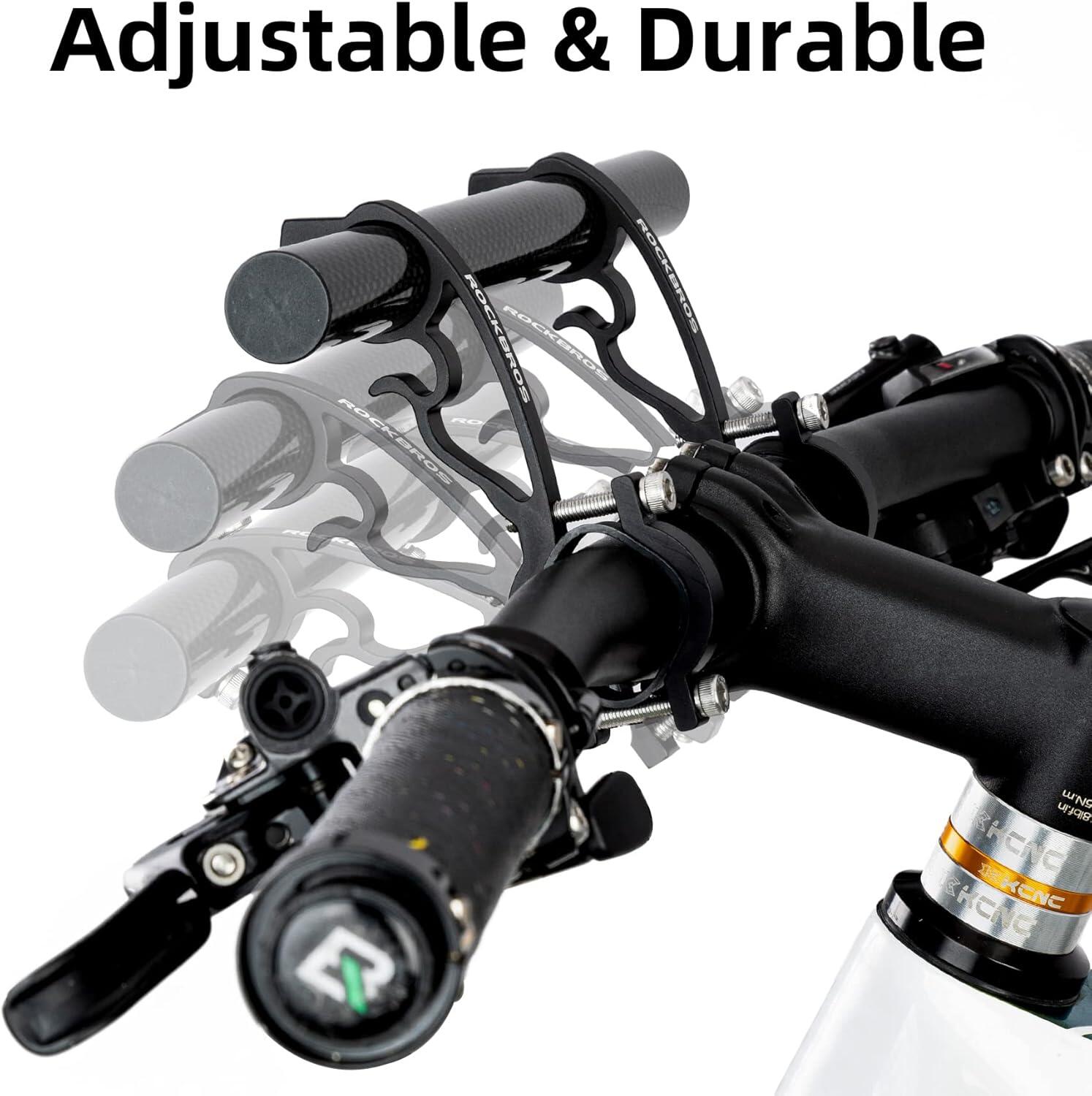 Extension de Guidon 25 cm pour Lampe, GPS et Téléphone 3/6