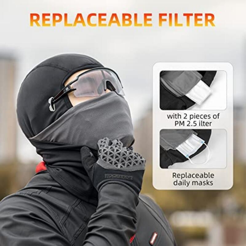Cagoule intégral d'hiver pour cyclisme, ski et moto 4/7