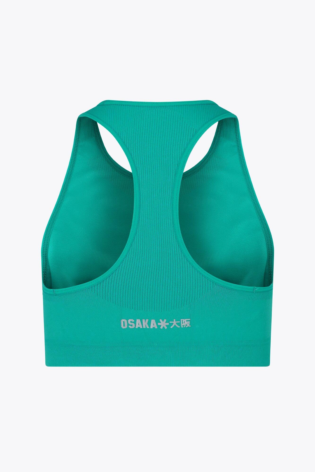Soutien-gorge de sport technique Osaka pour femme | Vert Bayou 4/6