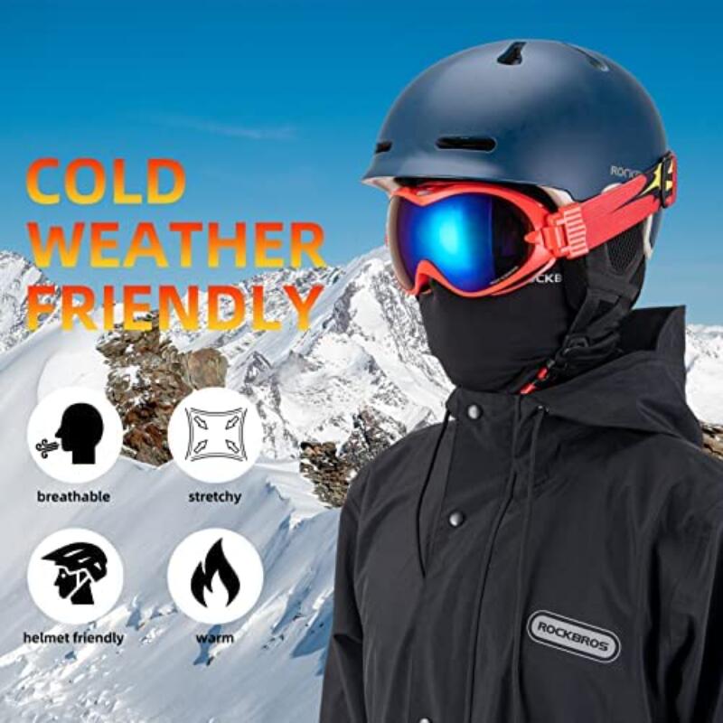 Cagoule intégral d'hiver pour cyclisme, ski et moto 6/7
