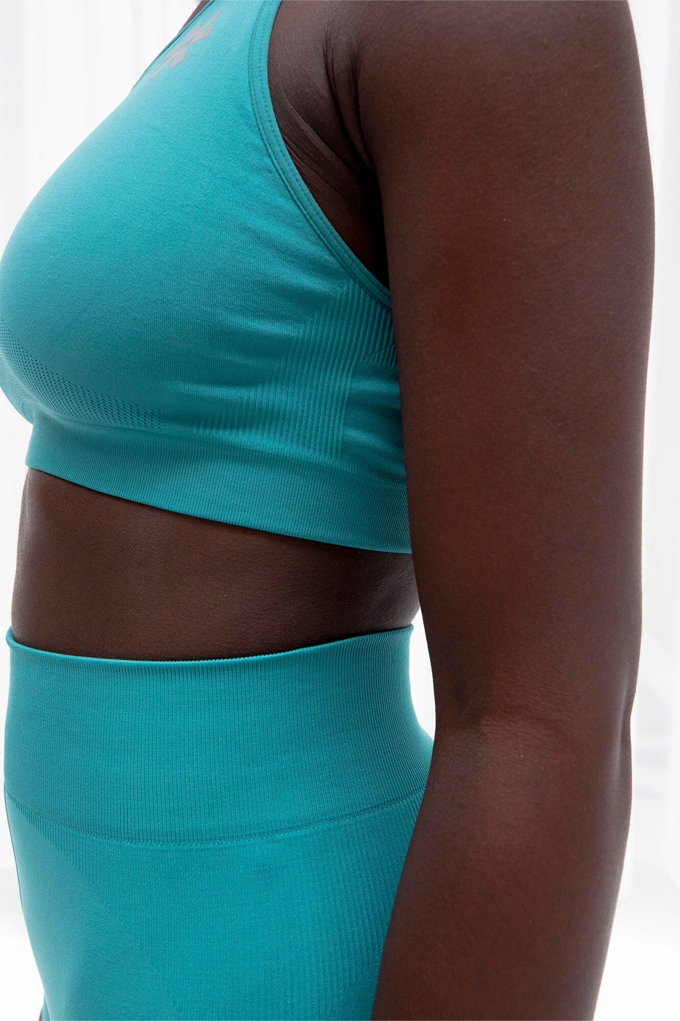 Soutien-gorge de sport technique Osaka pour femme | Vert Bayou 6/6