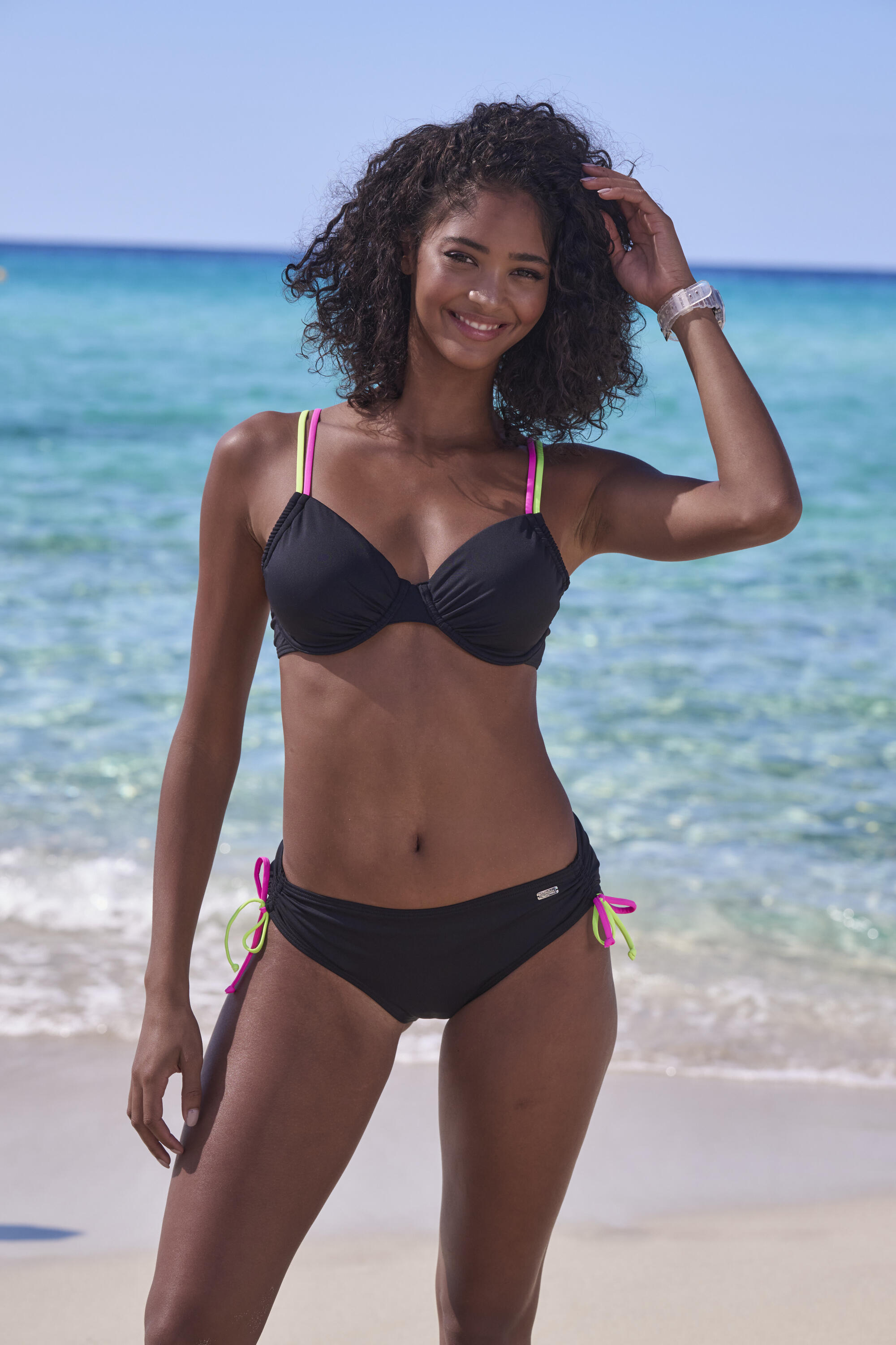 Damen Bikini-Hose 6/7