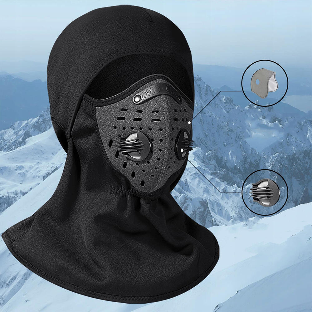 Cagoule de sport en velours avec filtre ROCKBROS 5/6