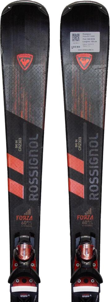 Second Life- Narty ROSSIGNOL Forza 60 Ti 2025, 171 cm, stan dobry