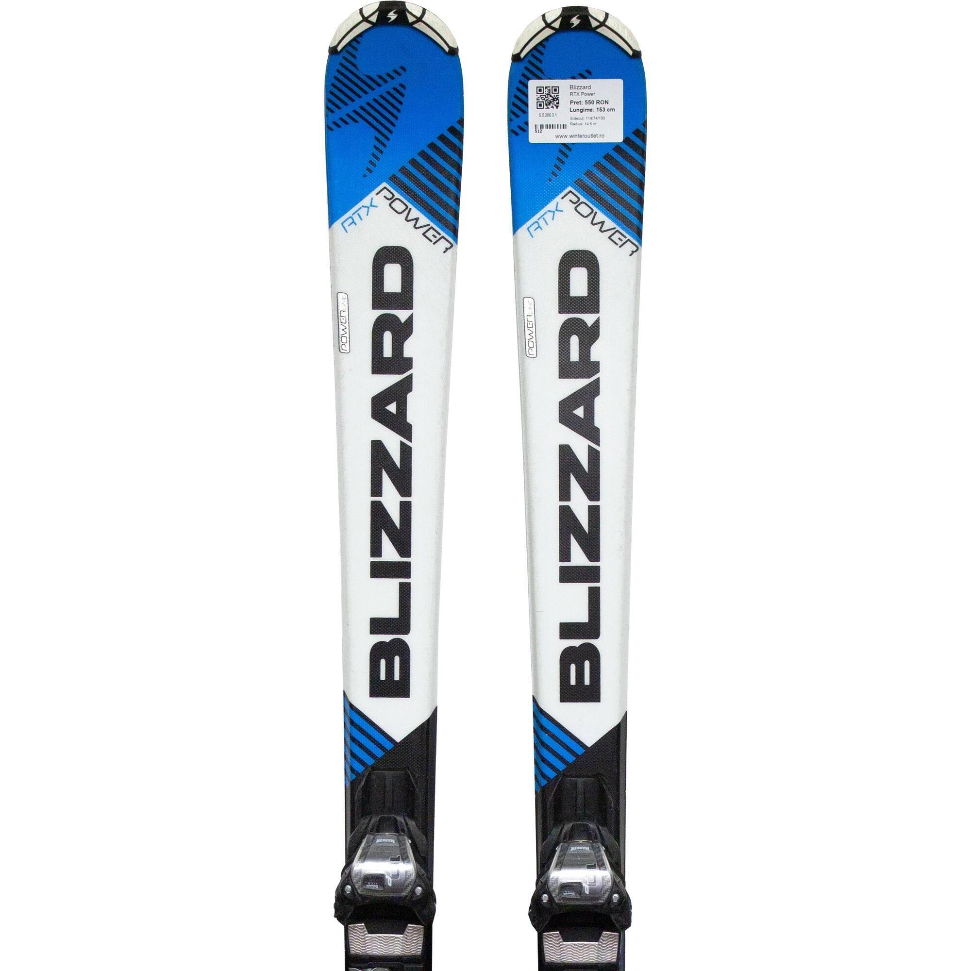 Second Life- Narty BLIZZARD RTX Power, 160 cm- Stan bardzo dobry