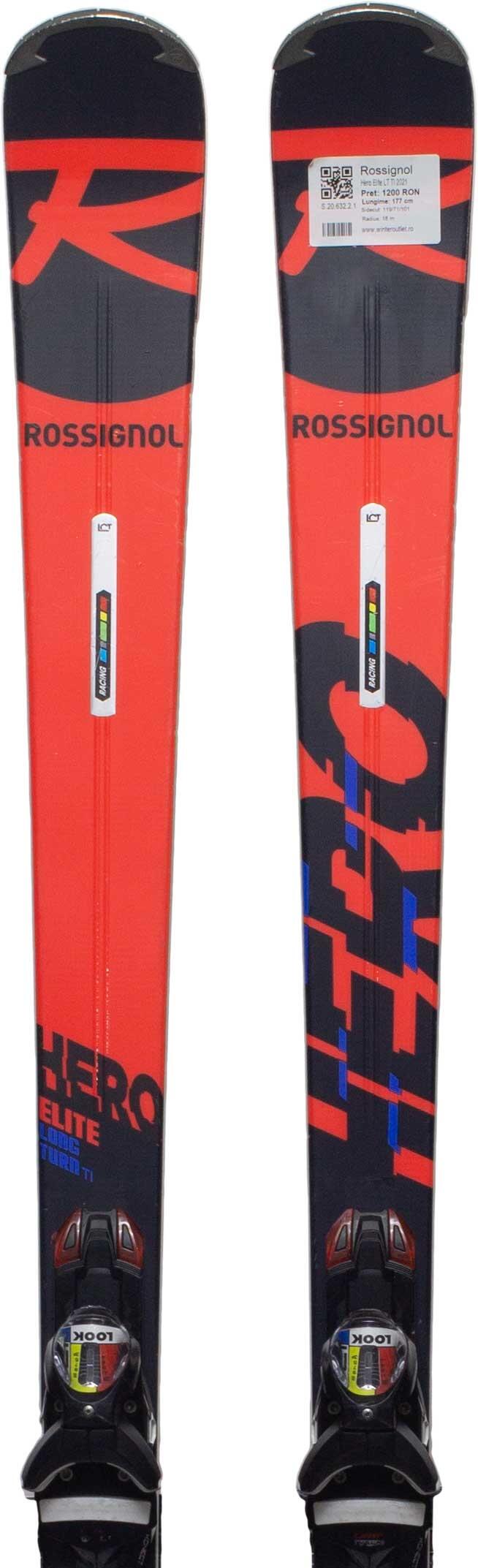 Gebruikte ski's - ROSSIGNOL Hero Elite LT TI 2021, 172 cm, Zeer goede staat 1/5