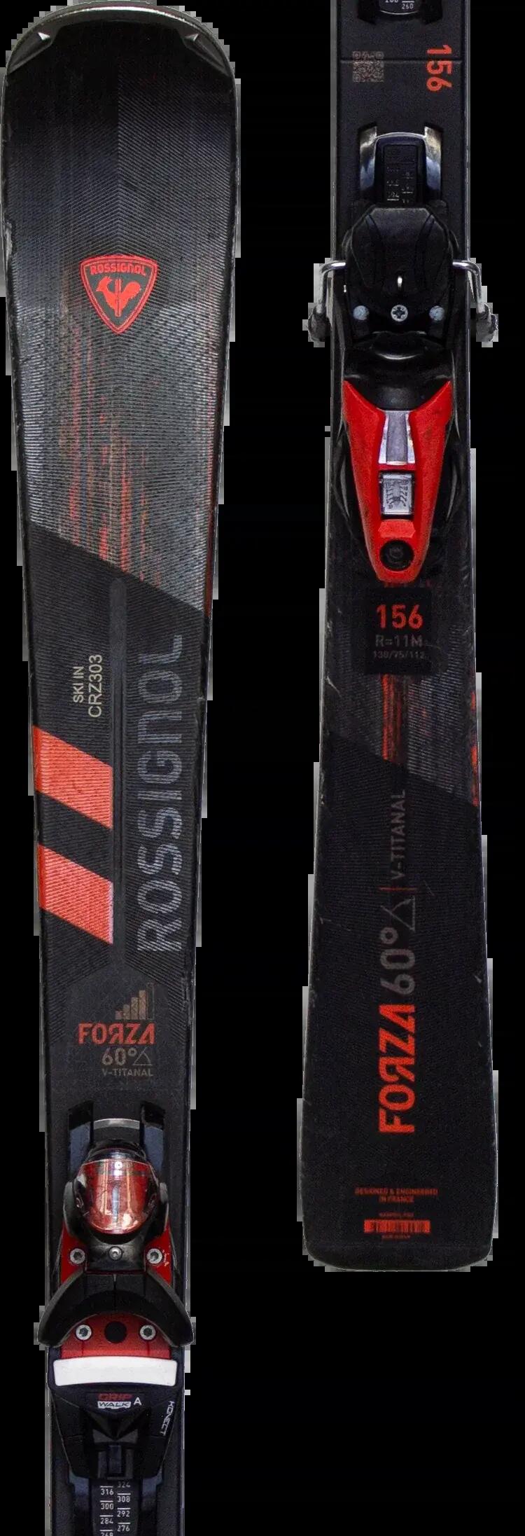 Gebrauchte Ski - ROSSIGNOL Forza 60 Ti 2025, 171 cm, Guter Zustand 4/5