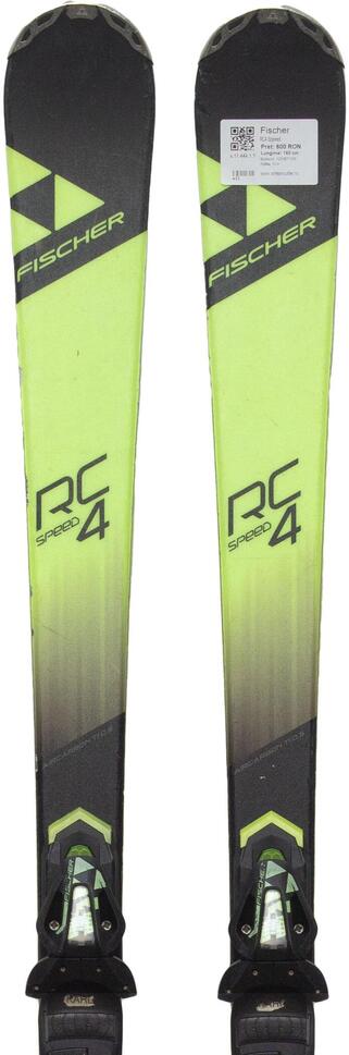 Second Life- Narty FISCHER RC4 Speed, 165 cm- Stan bardzo dobry