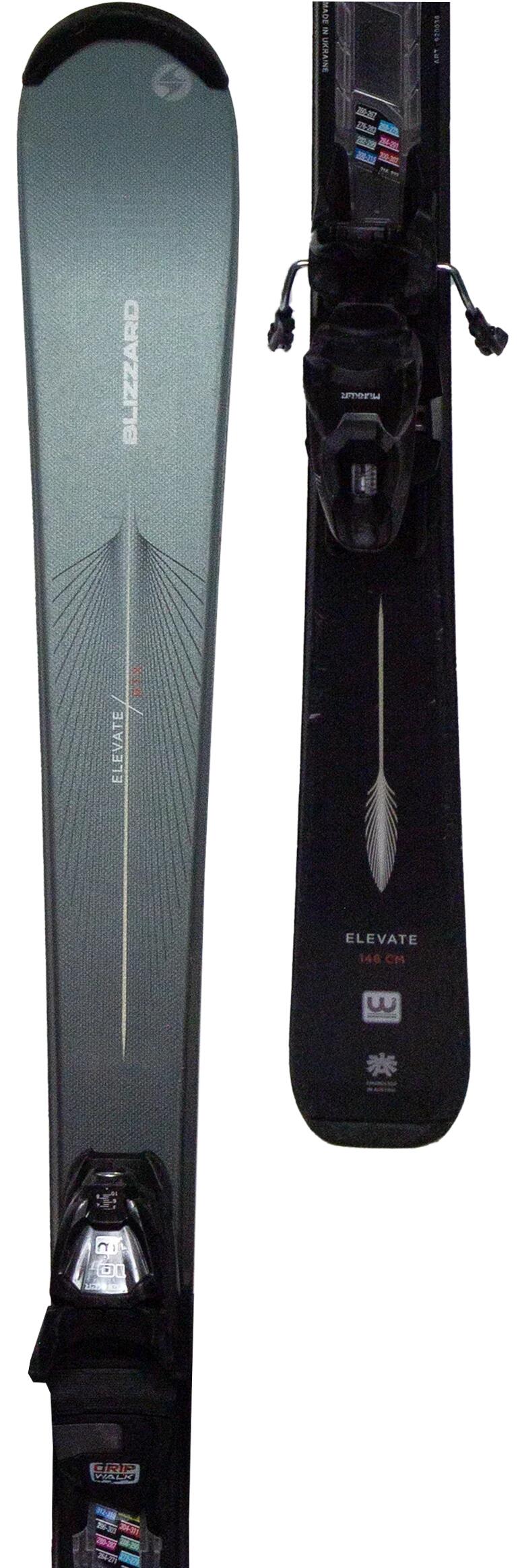 Second Life- Narty BLIZZARD Elevate RTX, 139 cm- Stan bardzo dobry 4/5