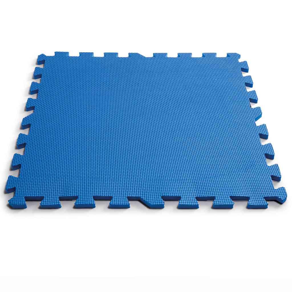 INTEX Zwembadbodembeschermers 8 st 50x50 cm blauw 2/5