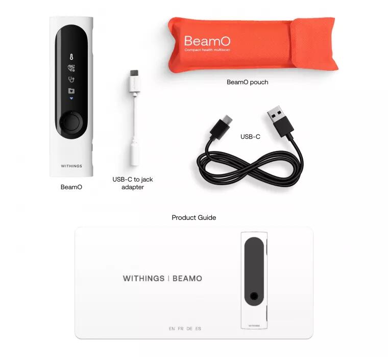 WITHINGS BeamO - Thermomètre Connecté Sans Contact, MultiScan 4-en-1 7/7