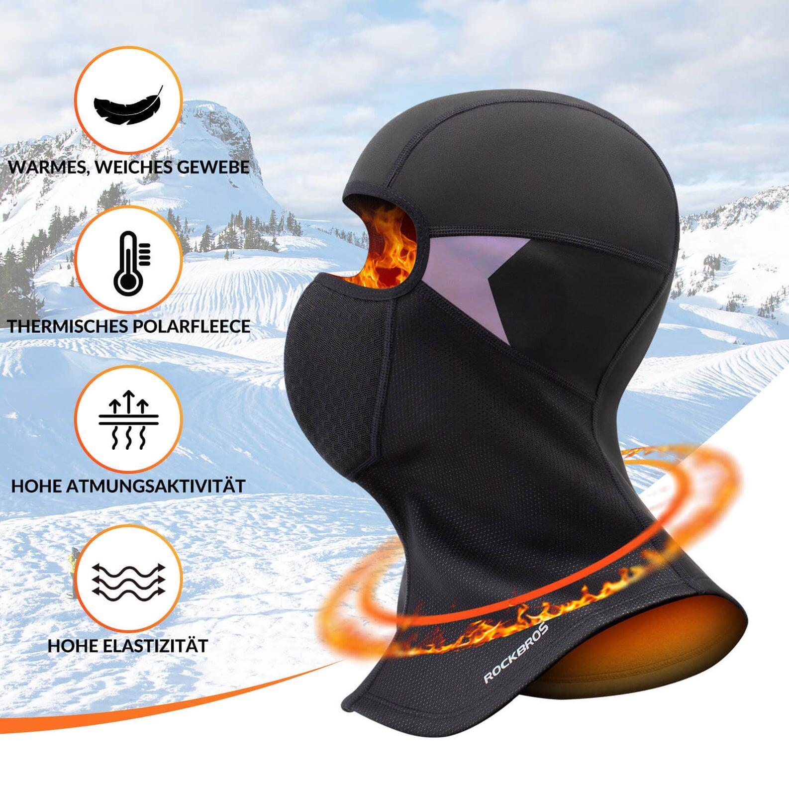 ROCKBROS Winter-Fleece-Sturmhaube 3/7