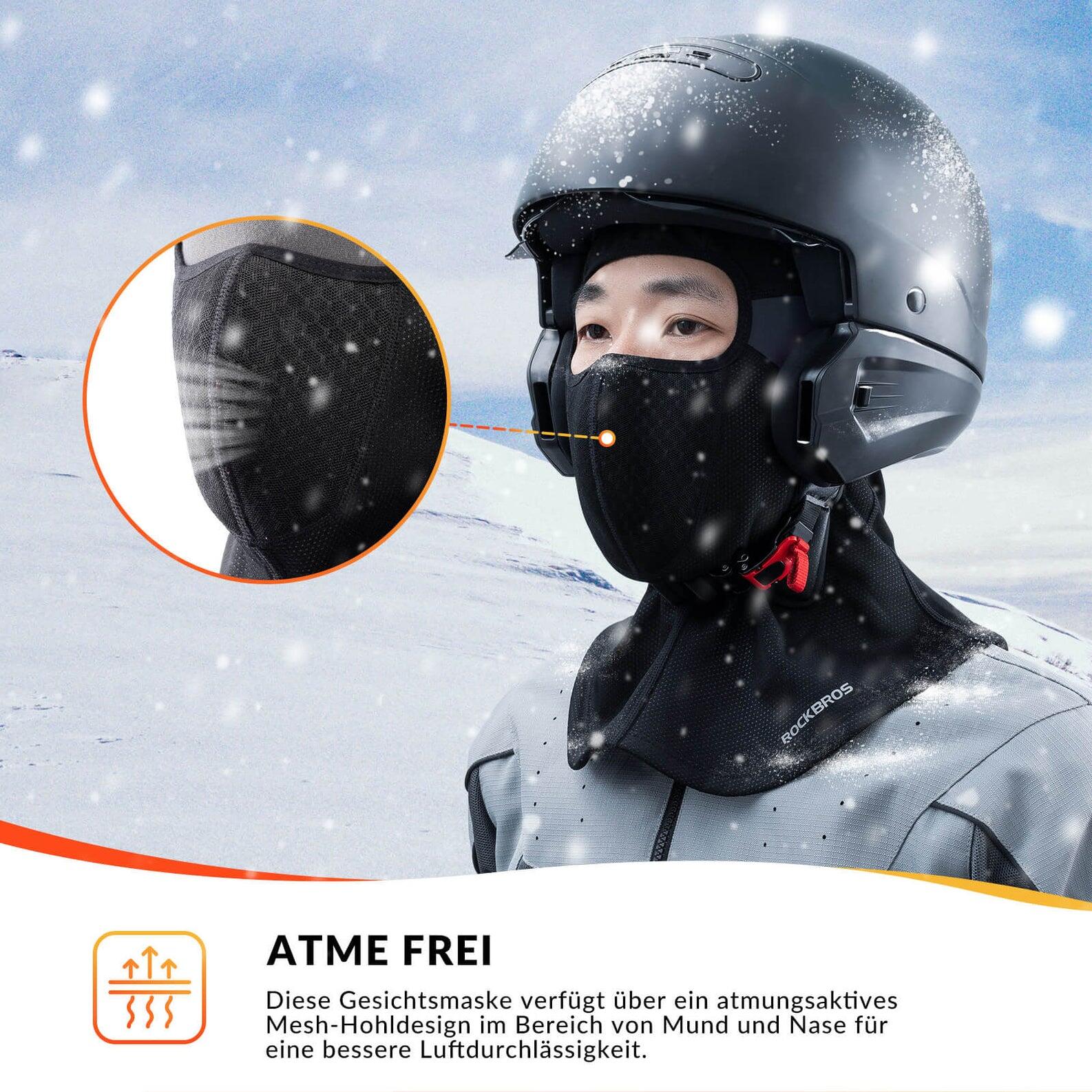 ROCKBROS Winter-Fleece-Sturmhaube 4/7
