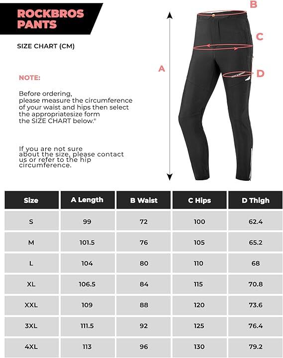 ROCKBROS Unisex-Radhose 6/7