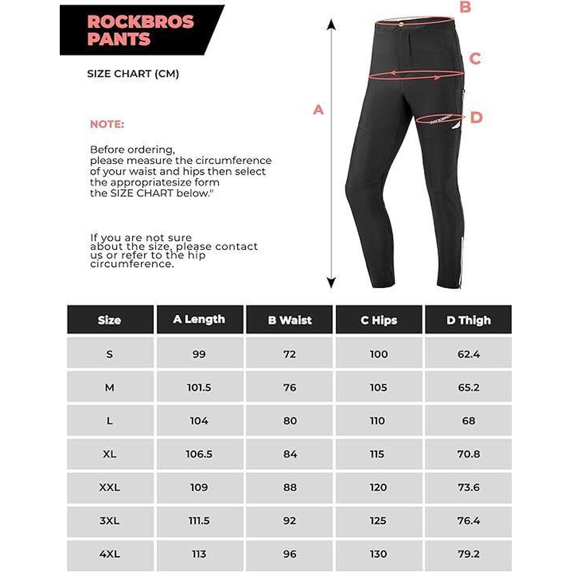 Pantaloni de ciclism unisex ROCKBROS