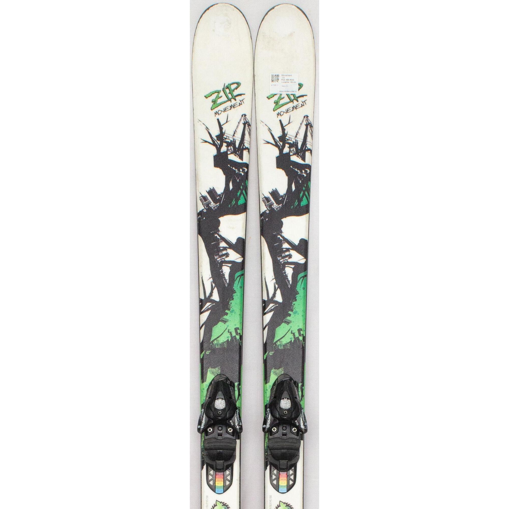 Używane narty - MOVEMENT Zipp, 183 cm, stan bardzo dobry