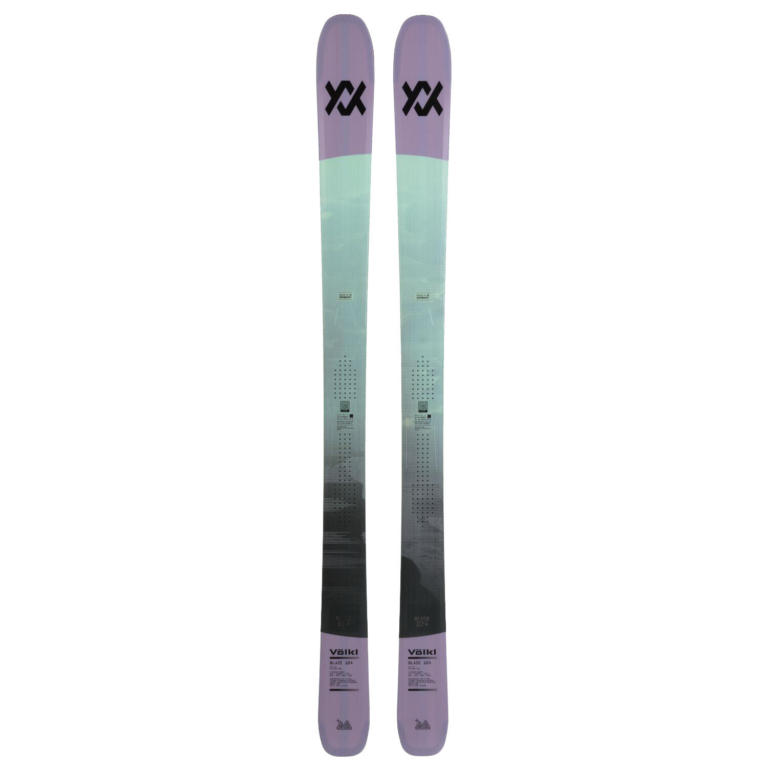 Völkl - Skis Sans Fixations Blaze 104 Purple Homme - Skis - Violet - 172 Cm - Decathlon