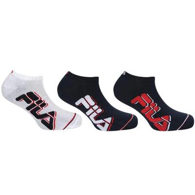 Fila 3-pack skarpet Sneaker biało-granatowe 39-42