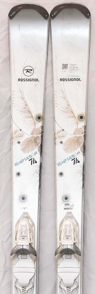 Second Life- Narty ROSSIGNOL Temptation 74, 166 cm- Stan bardzo dobry