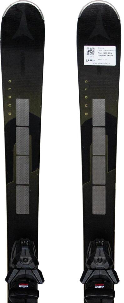 Second Life- Narty ATOMIC Cloud C14 Revoshock 2025, 147 cm- Stan bardzo dobry