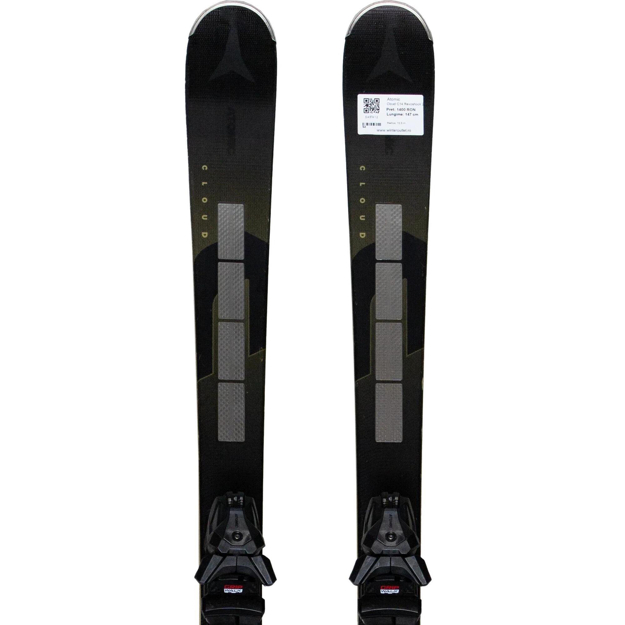 Używane narty - ATOMIC Cloud C14 Revoshock 2025, 154 cm, stan bardzo dobry