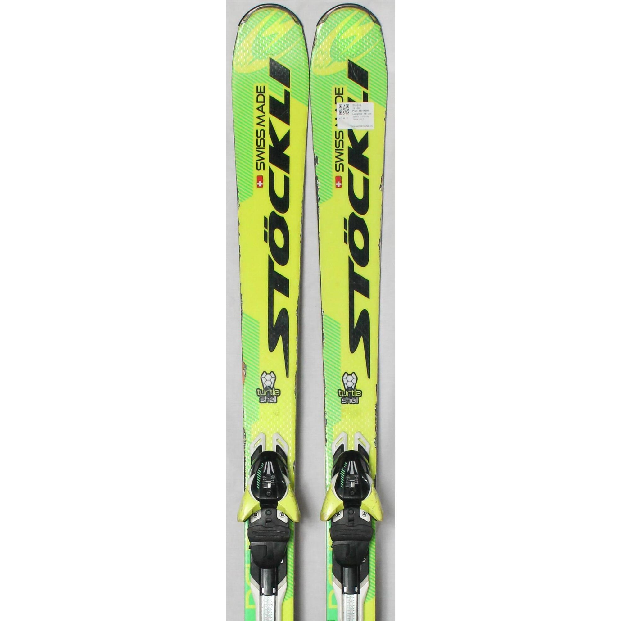 Używane narty - STOCKLI Ice Laser, 175 cm, stan zadowalający