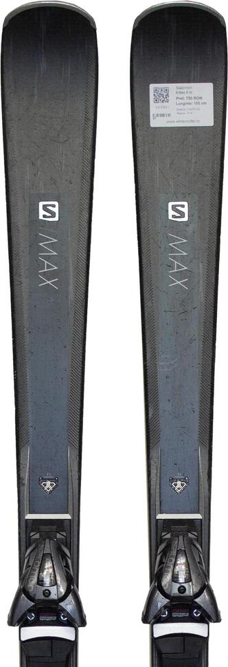 Second Life- Narty SALOMON S/Max 8 W, 155 cm, stan dobry