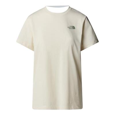 T-shirt met korte mouwen the north face model nf0a87nkebe1 voor vrouwen
