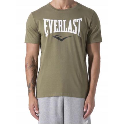 KOSZULKA męska EVERLAST 37M290J86-9700 t-shirt sportowa khaki bawełniana M