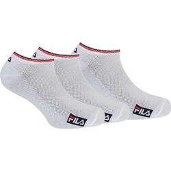 Fila Lot de 3 chaussettes invisibles bambou blanc 35-38