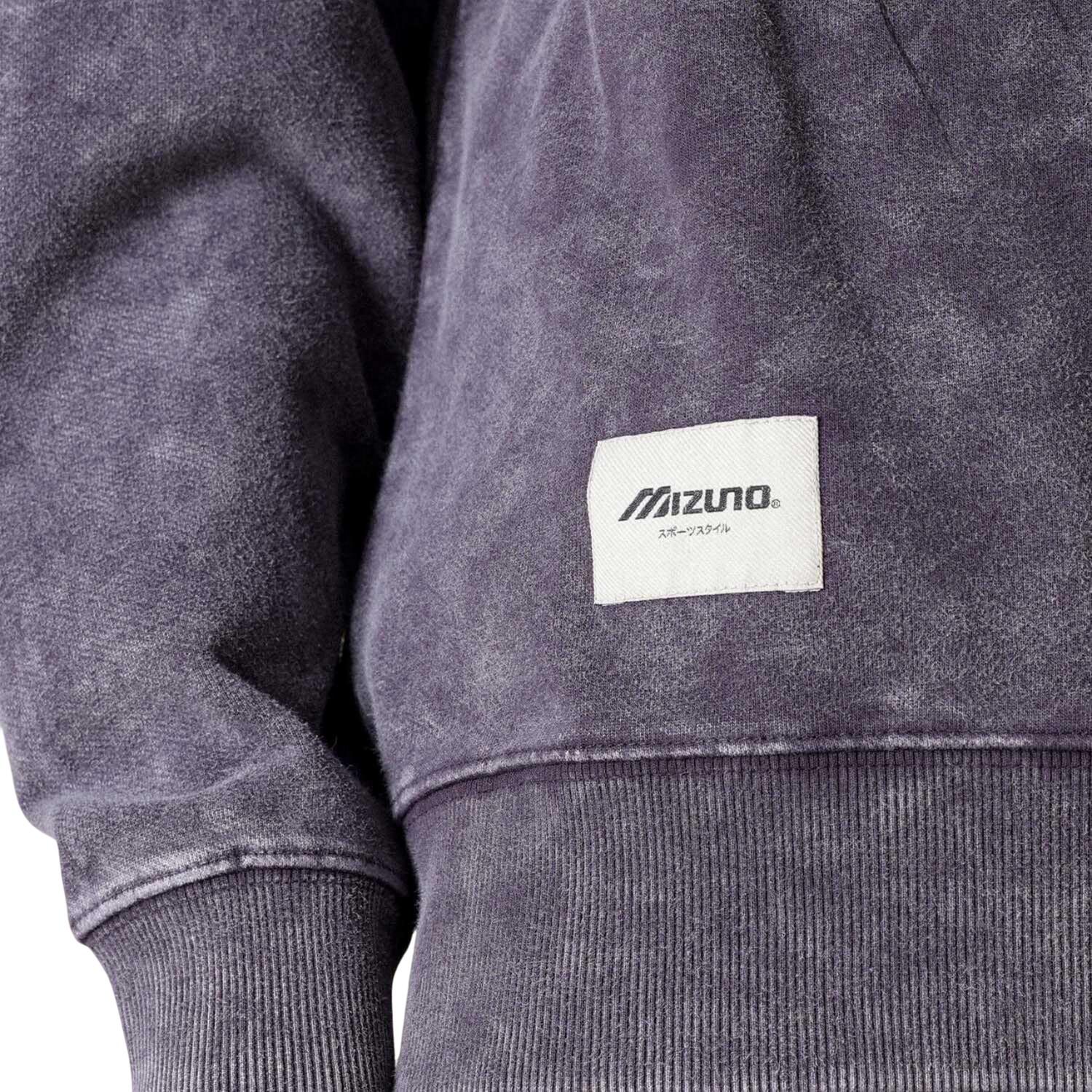 Unisex Adult Sportstyle Hoodie Purple MIZUNO Decathlon