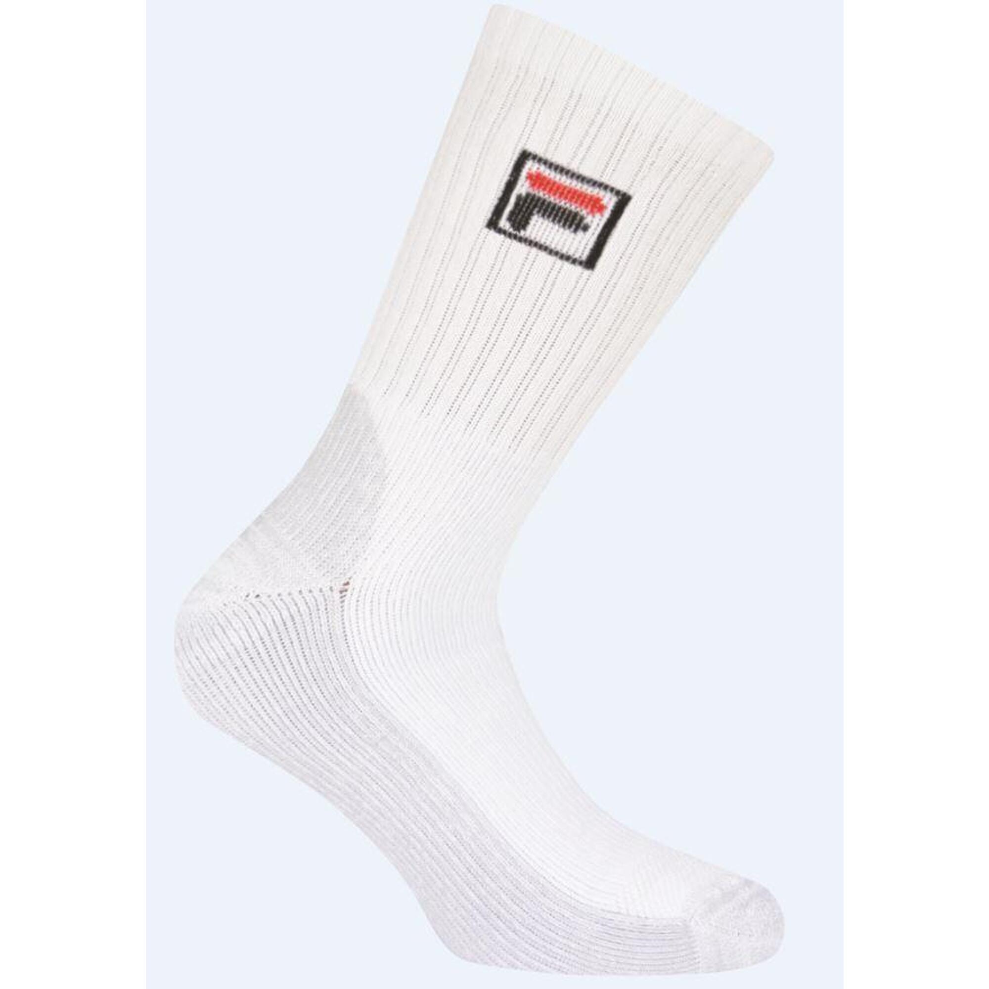 Fila - Chaussettes Fila Chevilles 1 Paire Blanches 39–42 - Chaussettes - Blanc - 39/42 - Decathlon