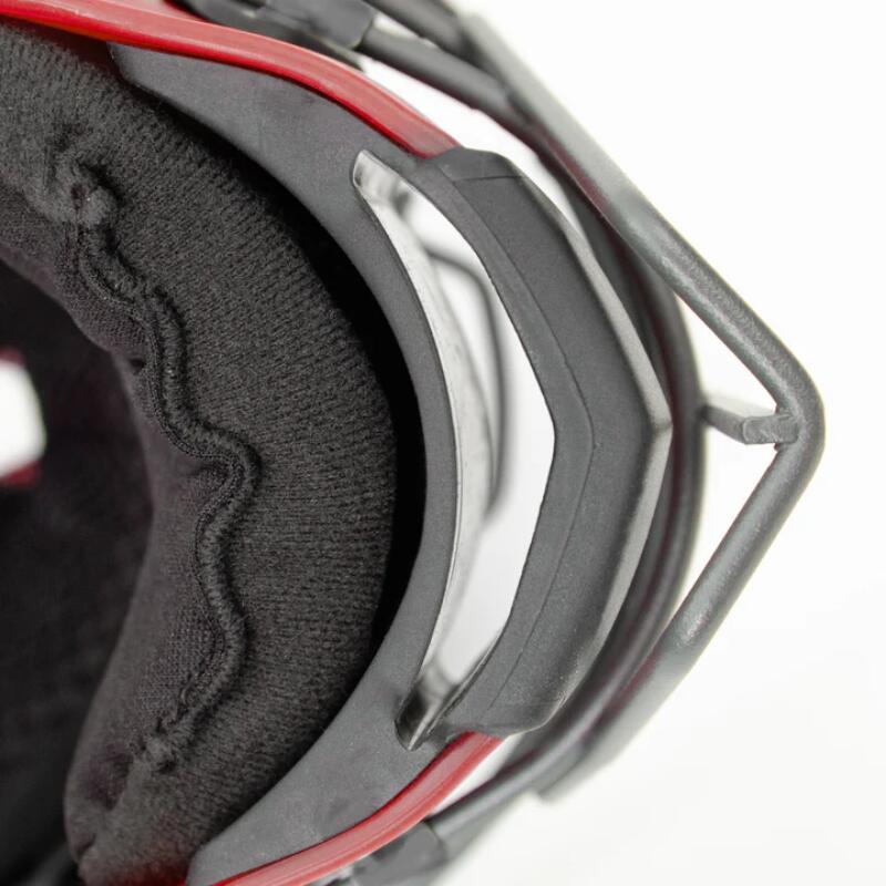 All Star MVP-5-M Matte MVP Pro Baseball Catcher Helmet | L Color Scarlet 5/5