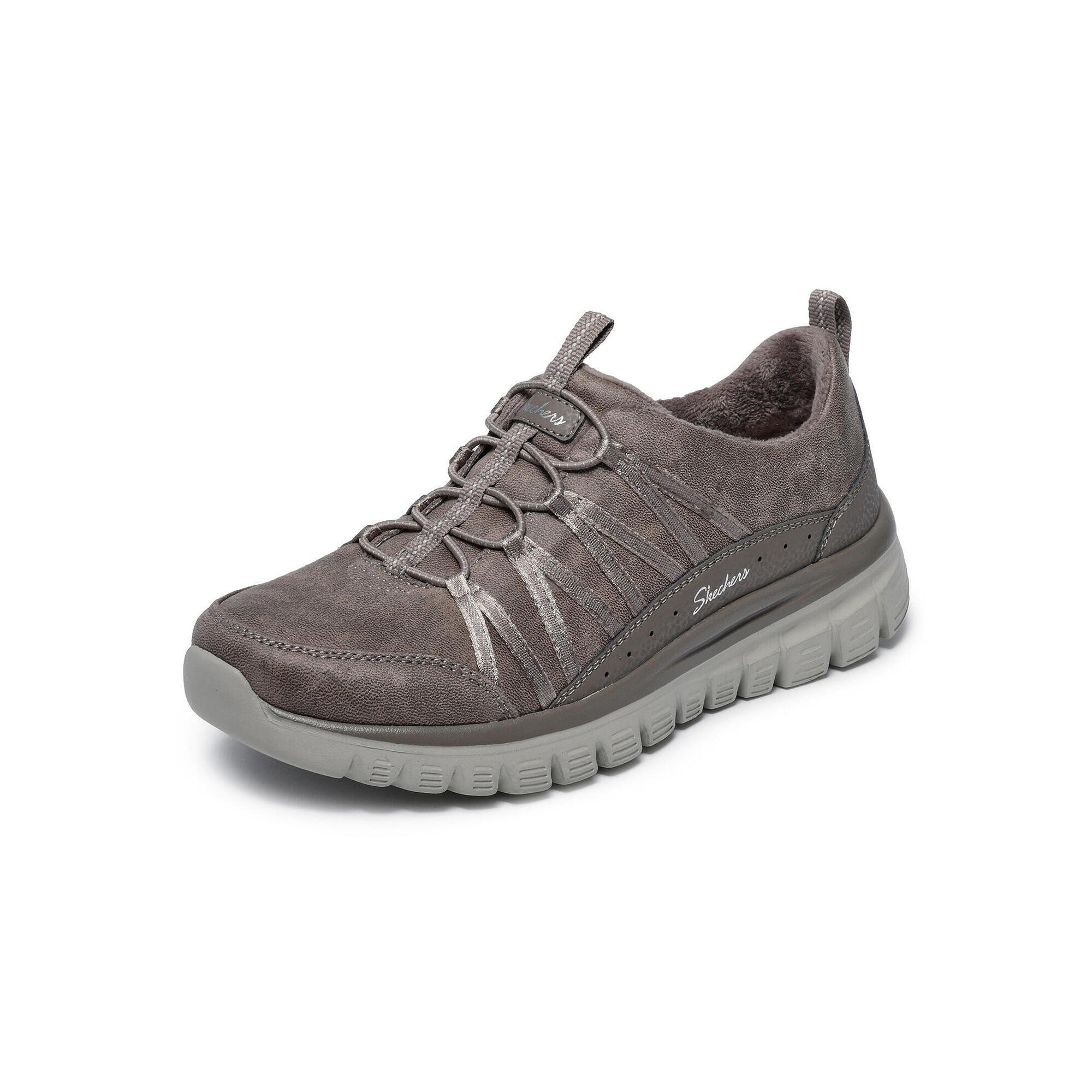 Skechers - Zapatillas Mujer Skechers Graceful-cozy Hug Marrón - Chaussures De Sport - Marron - Decathlon