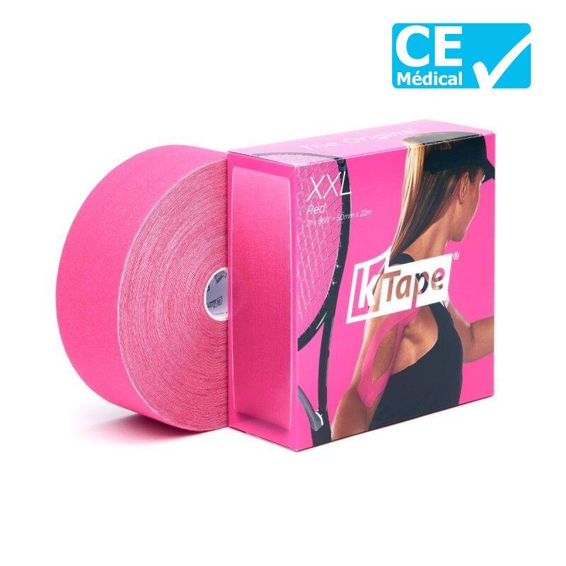 K-tape - Bande Taping K-tape® 22 M - Bande De Kinésiologie - Rose - No Size - Decathlon