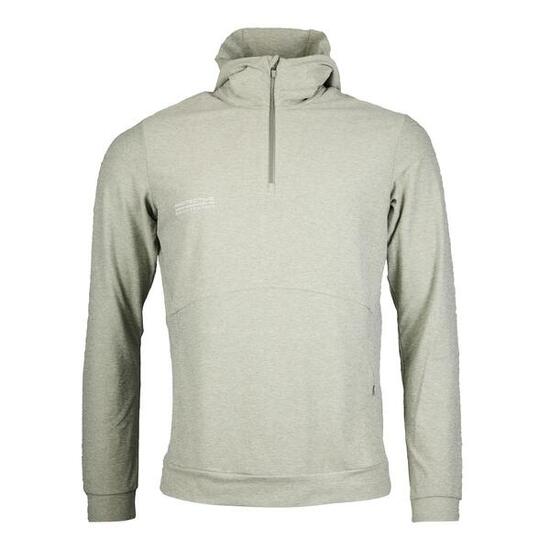 Thermo Felpa con cappuccio - Mezza zip - Outdoor - P-Sunstone - antracite