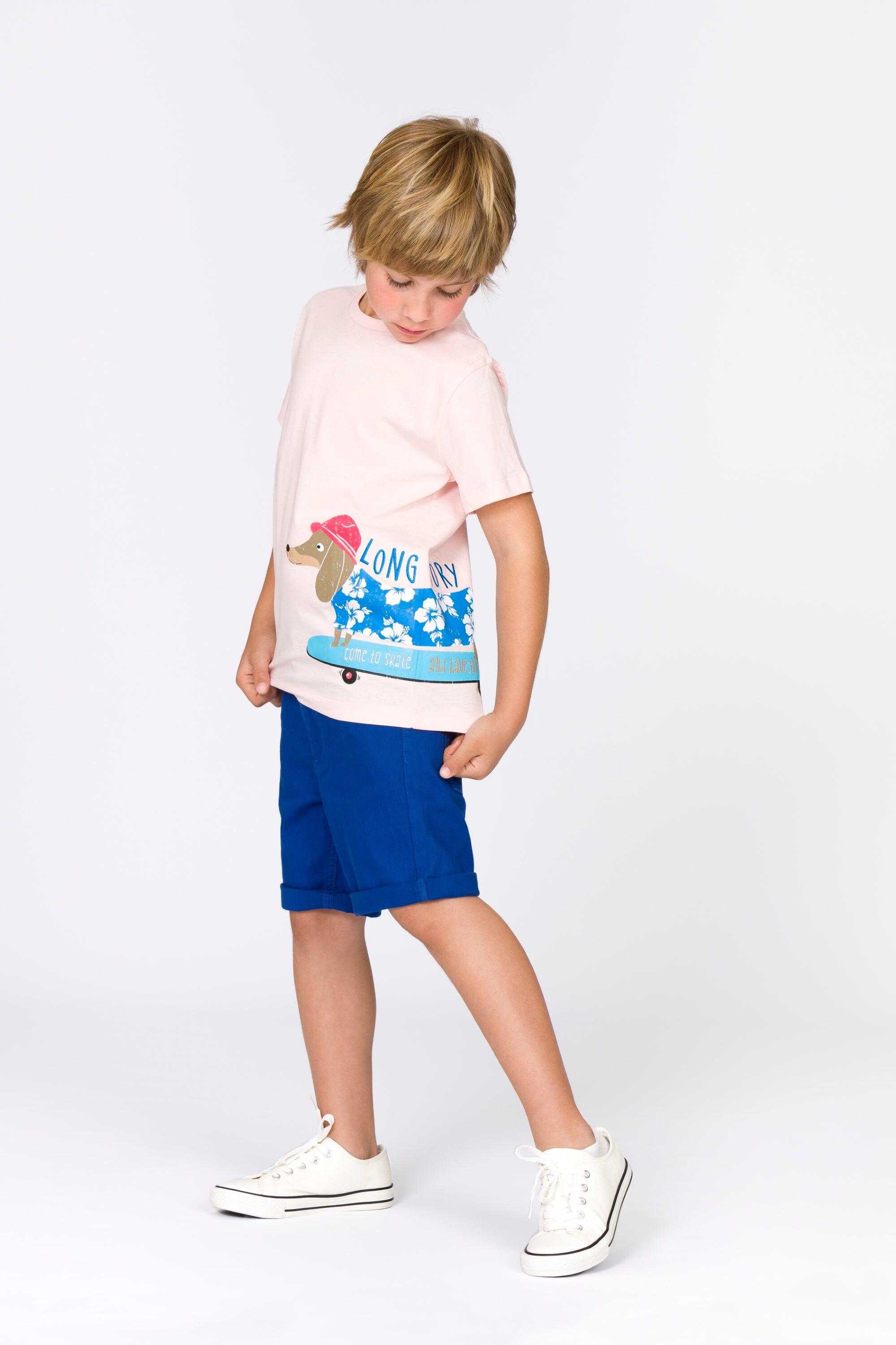 Camiseta rosa para 4/4