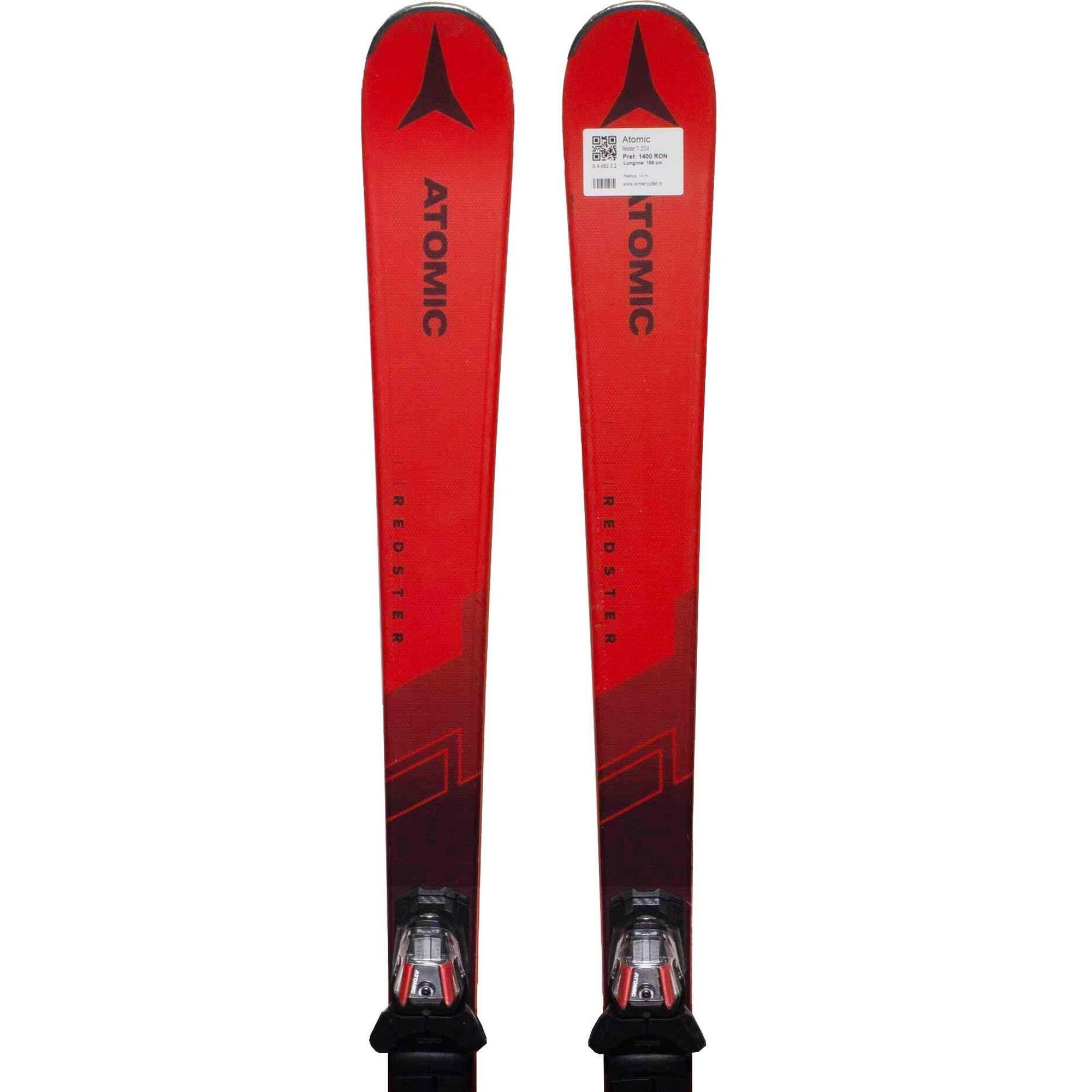 Używane narty - ATOMIC Redster Ti 2024, 175 cm, stan bardzo dobry
