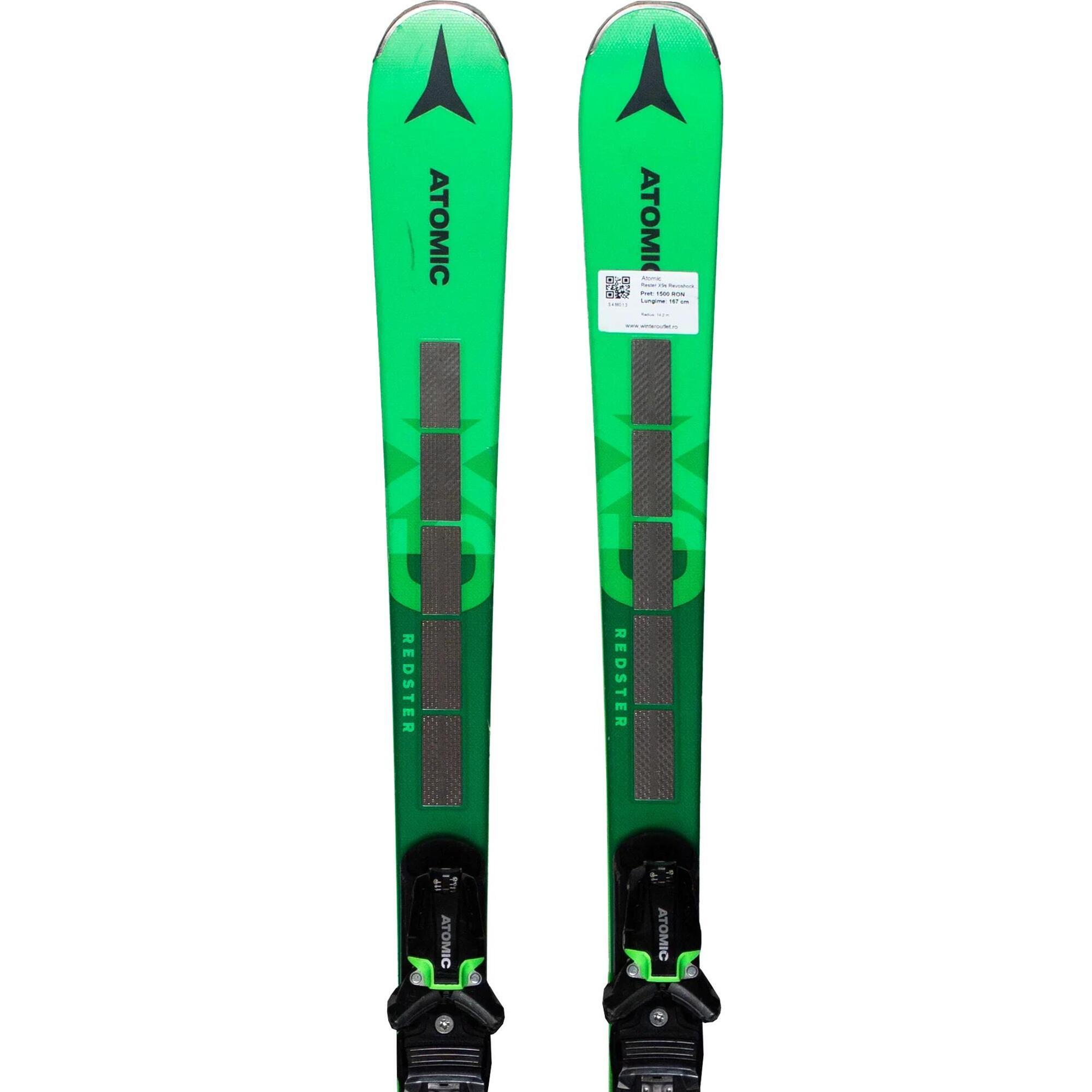 Używane narty - ATOMIC Redster X9s Revoshock 2023, 167 cm, stan bardzo dobry