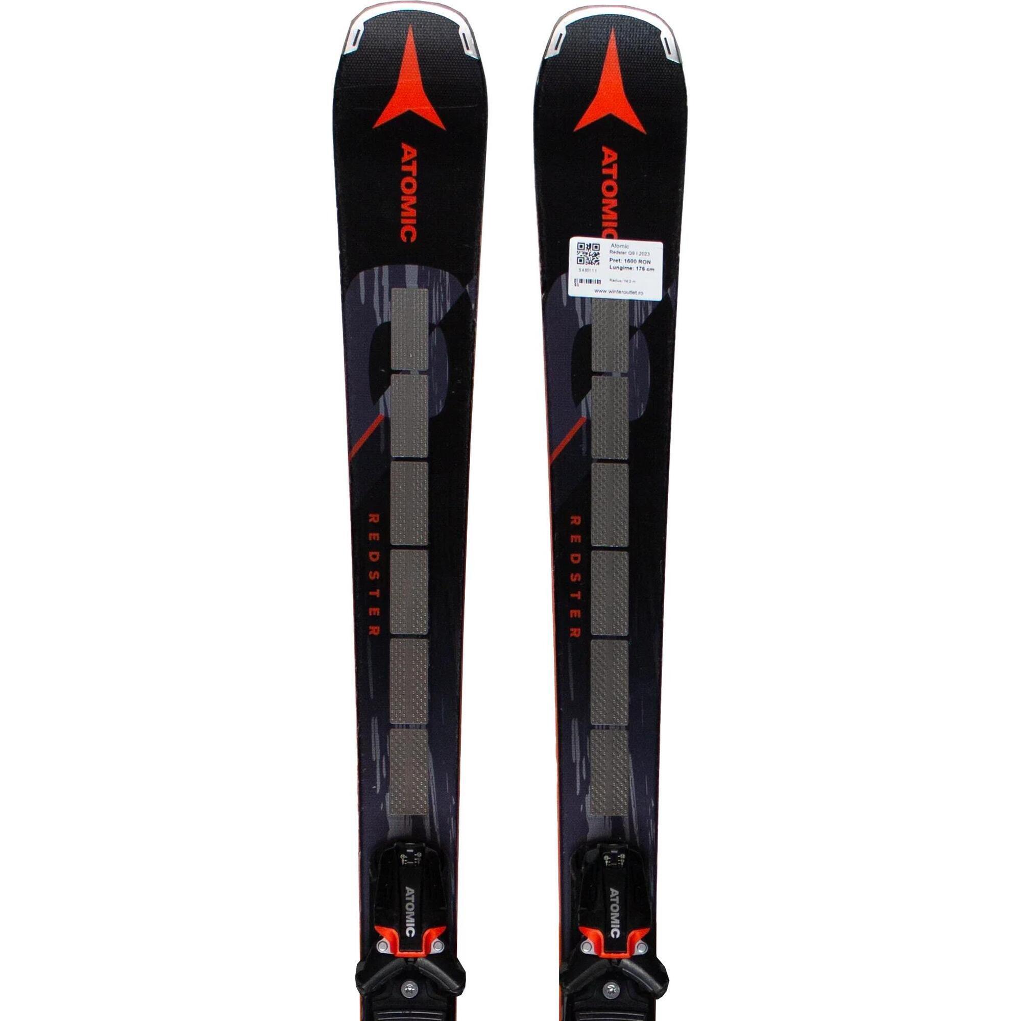 Używane narty - ATOMIC Redster Q9 I 2023, 176 cm, stan bardzo dobry