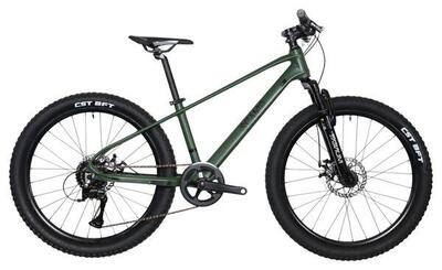 Kinder Mountainbike Halbsteif Scamp HighFox Shimano Tourney 8V 24'' Grün Khaki