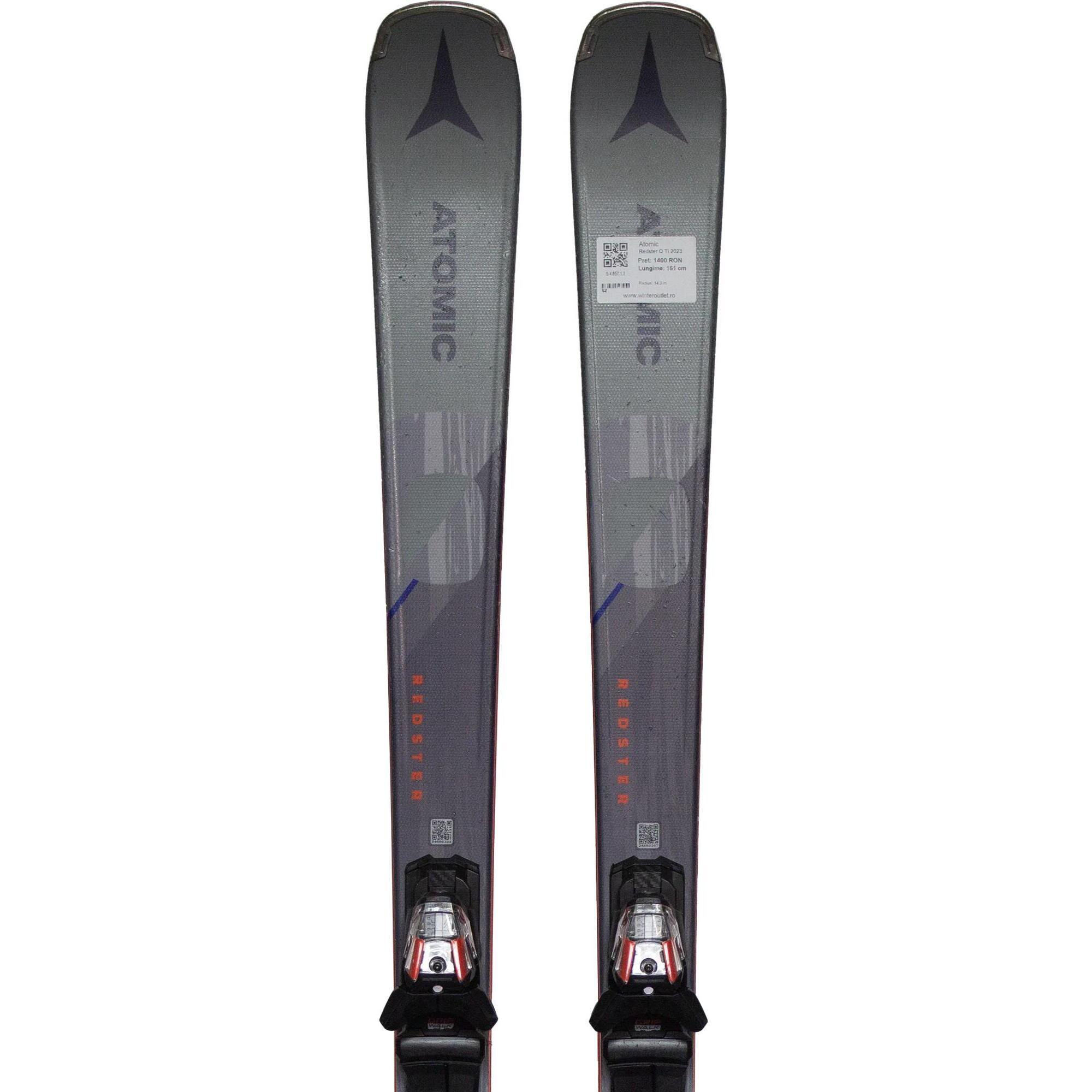 Używane narty - ATOMIC Redster Q TI 2023, 161 cm, stan bardzo dobry