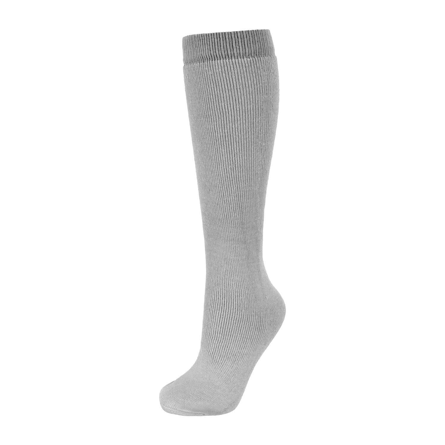 TRESPASS Childrens/Kids Tubular Ski Socks (Grey)